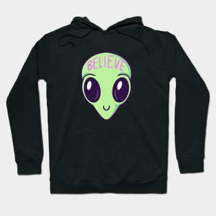 Believe in Aliens Hoodie